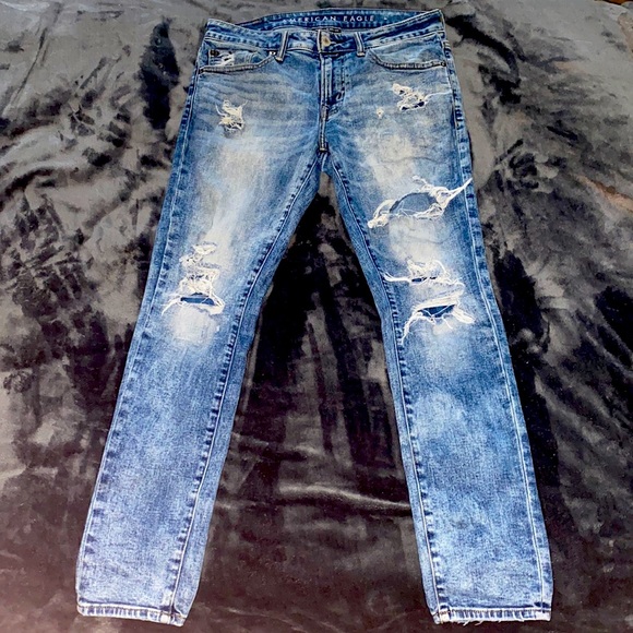 Ripped-style AMERICAN EAGLE Jeans - Picture 3 of 5